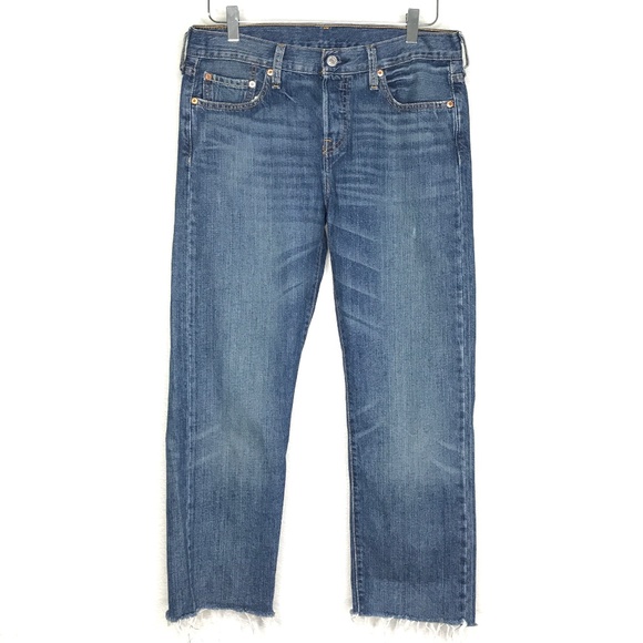 Levi's Denim - Levi's 501 Button Fly Denim Blue Jeans A150395